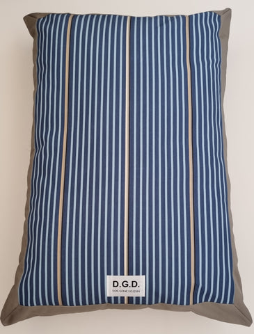 Large Bayview Stripe Dog Cushion