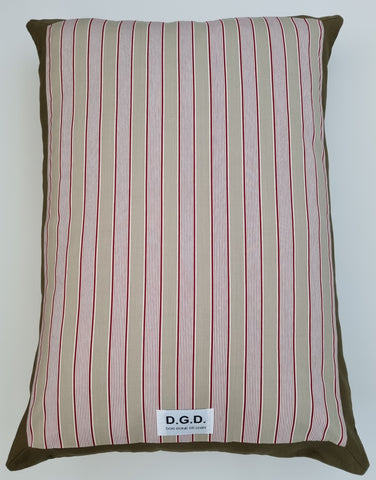 Large Avalon Stripe Dog Cushion