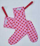 Christmas Stocking: Pink Spot