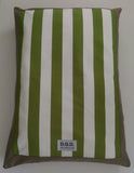 Large Cactus Stripe Dog Cushion